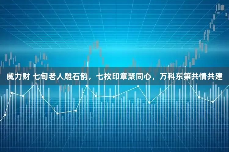 威力财 七旬老人雕石韵，七枚印章聚同心，万科东第共情共建